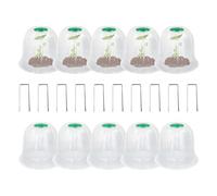 Housse de Protection des | Ensemble de 10 pièces et Ventilation de Toit réglable - Couverture de Protection des, pour Les débutants en Culture de légumes et de Fleurs à l'intérieur et