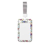 Housse de protection détachable avec cordon de serrage Motif jardin coloré