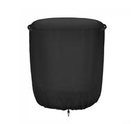 Housse de protection d'extérieur en tissu Oxford imperméable avec boucle inférieure réglable pour brasero 61 x 68,6 cm (P x H) - Noir