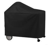 Housse de protection d'extérieur pour barbecue Nexgrill, Weber et Napoleon 55,9 cm - Tissu Oxford 210D imperméable avec doublure en PVC, sangles réglables sécurisées, noir, 122 x 65,5 x 100 cm (l x P