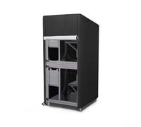 Housse de protection d'extérieur pour chat pour enclos de 84 x 84 x 180 cm - Résistant aux intempéries, au vent et à la pluie - Tissu 210D/420D/600D (420D)