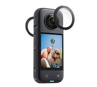 Housse de Protection D'objectif D'appareils Photo, pour Insta360 One X3, Matériau PC Panoramique Avant Arrière Double Protecteur D'objectif Adhésif, One X3 Lens Protecor