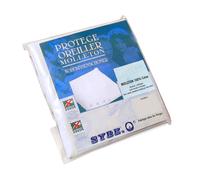 Housse de Protection d'oreiller 60x60 cm coton gratté 2 faces environ 220g/m² AUBIN