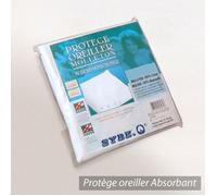 Housse de protection oreiller 40x60 cm Antonin Molleton absorbant traité anti-acariens