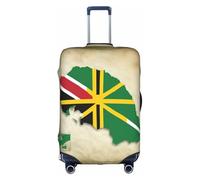 Housse de protection élastique lavable et anti-rayures avec drapeau du Commonwealth de la Dominique, blanc, Medium