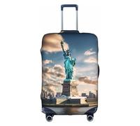 Housse de protection élastique lavable et anti-rayures Motif Statue de la Liberté à New York, blanc, Medium