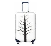 Housse de protection élastique pour bagages de voyage - Motif arbre fin et étoile - Anti-poussière et anti-rayures - Pour valise de 55,9 à 61 cm