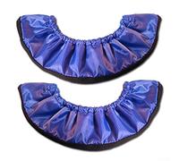 Housse de protection élastique pour patins à glace avec fond en toile épaisse pour protection contre les rayures et absorption de l'humidité sur le hockey et les patins artistiques (34 cm x 7 cm)