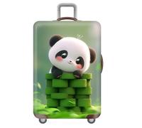 Housse De Protection éLastique pour Valise,Housse De Valise 18-32 Pouces,Lavable pour Voyage,Luggage Trolley Case Cover Protector,Luggage Cover,Enfants,Adultes,Panda,Animal (Color 5,S(18-21inch))