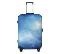 Housse de Protection élastique pour Valise Motif nébuleuse Bleue Cosmos Ftis 22-24 Pouces