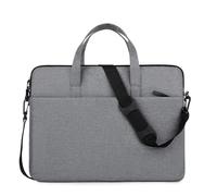 Housse de protection élégante avec doublure douce pour ordinateur portable de 13/14/15" avec sangle de bagage pratique, Tel que montré