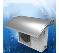 Housse de Protection En Alliage D'aluminium Pour Climatiseur Mini-split Extérieur，housse de Protection Pour Condenseur Mini-split Toutes Saisons，housse de Protection Pour Condenseur Pompe À Chaleur