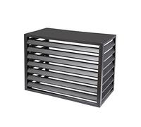 Housse de protection en aluminium pour climatiseur extérieur et pompes à chaleur, protection résistante aux intempéries, idéale pour les boîtiers de poubelles et les supports de plantes
