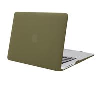 Housse de protection en cristal mat givré MOSISO pour MacBook - For Pro DVD ROM 15 A1286 - Mate olive vert Vert