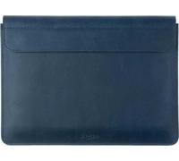 Housse de protection en cuir Fixed Oxford pour MacBook Air 13,6" 2022 M2, bleu foncé