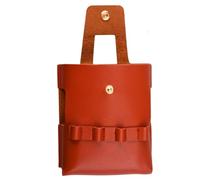Housse de protection en cuir pour flasque de golf, étui de protection multi-fentes pour outils | Sac de rangement antidérapant pour accessoires de golf pour homme et femme, marron, 説明を参照してください, Voir