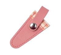 Housse De Protection En Cuir PU Pour Ciseaux Gaine En Treillis Couleur Empêche Les Chutes Gaine Ciseaux À Coudre Colorée Coupe-sourcils Portable Outil Beauté Étui Protection