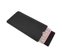 Housse de protection en cuir synthétique pour clavier Logitech K380 Noir