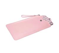 Housse de Protection en Cuir Vegan for Mini Clavier, étui de Voyage(Pink)