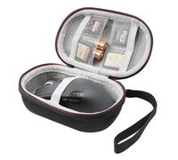 Housse de Protection en EVA pour Logitech M510 M590 M330 M720 M750 M650 G304 G305 Wireless Mouse, étanche à la poussière et aux Chocs, Sac de Transport pour Souris de Voyage (Noir)
