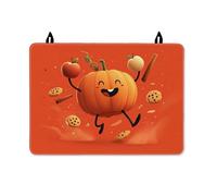 Housse de protection en forme de citrouille pour cuisinière électrique, fruits fantaisie, bâton de cannelle, orange automne, tapis de protection électrique à dessus plat, décoration de cuisine, 71 x