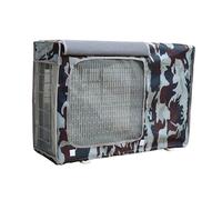 Housse de protection en maille résistante aux intempéries pour une utilisation toute l'année, s'adapte à la plupart des climatiseurs standard, design robuste et respirant