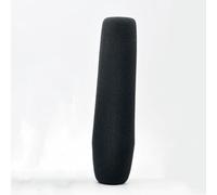 Housse de protection en mousse noire pour microphone - 22 cm de long - Pour appareil photo - Réduction du bruit - Protection contre l'humidité - 22 cm