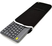 Housse de Protection en Néoprène Fermeture à Glissière Housse de Transport Protecteur Manches Pochettes Sacs pour Logitech K400/K400 Plus Clavier sans-fil