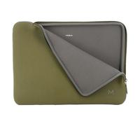 Housse de Protection en Néoprène para Ordinateur Portable 12.5-14 pouces - Compatible MacBook Air/Pro - Kaki et Gris - MOBILIS