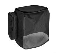 Housse de protection en nylon pour JBL PartyBox pour Encore2, dimensions 27 x 23 x 31 cm, haut-parleur anti-poussière avec tissu en maille, couverture noire, ajustement parfait avec accès aux ports et