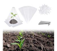 Housse de protection en PVC pour protéger contre le gel et les dommages causés par les animaux, aidant les plantes à prospérer par temps froid et dans les climats difficiles (20 pièces)