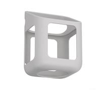 Housse de protection en silicone avec poignée pour lecteur audio Toniebox 2, conçue pour une utilisation répétée et des performances constantes (gris (C90))