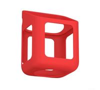 Housse de protection en silicone avec poignée pour lecteur audio Toniebox 2, conçue pour une utilisation répétée et des performances constantes (Rouge (C90))