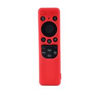 Housse de protection en silicone compatible avec la télécommande solaire Samsung BN59-01432/01436 - Antidérapante, résistante aux chocs Red