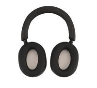 Housse de Protection en Silicone écouteurs pour Sony WH-1000XM5 Coussinets d'oreille de Remplacement Couvre-Oreilles pour Casque d'écoute (Noir)