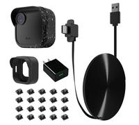 Housse de protection en silicone for caméra et câble de 8 m, prise de charge étanche et support de câble de données for le tout nouveau Blink Outdoor 4, accessoires 4 en 1 for système de caméra extéri