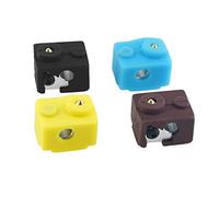 Housse de Protection en Silicone for Chaussettes, Compatible avec Le Bloc Chauffant E3D V6, Housse de Maintien au Chaud, pièces d'imprimante 3D Reprap(Blue)