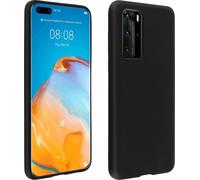 Coque et étui téléphone mobile Avizar Coque pour Huawei P40 Pro Protection Souple Flexible Antichoc Finition Mate Noir