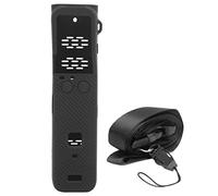 Housse de Protection en Silicone Noir avec Cordon pour Appareil Photo Pocket 2