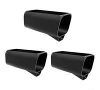 Housse de protection en silicone noire pour eufycam S3 Pro | Coque de caméra résistante aux intempéries, protection contre les chocs et les rayures, ajustement simple à clipser pour la