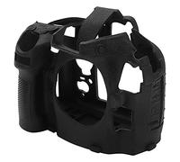 Housse de Protection en Silicone pour Appareil Photo D800, Coque Souple Noire - Protection Antichoc, Accès Facile, Compatible D800 MB - D18 MBD18