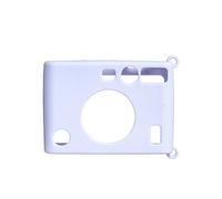 Housse de protection en silicone pour appareil photo Instax Mini EVO - Couleur unie - Résistante à la poussière et aux taches - Housse de protection, violet, Unisexe