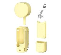 Housse de Protection en Silicone pour boîtier de caméra d ' Action Pocket 3 avec Capuchon d ' Objectif, Conception résistante Rayures, Protection en Silicone pour caméra à accès Complet