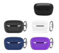 Housse de protection en silicone pour casque JBL Endurance Race 2 - Couleur unie - Violet