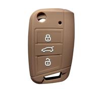 Housse De Protection en Silicone pour Clé Télécommande Voiture Étui pour Skoda pour Rapid pour Octavia A7 pour Aktavia pour Karoq pour Fabia
