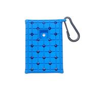 Housse de Protection en Silicone pour Disque Dur SSD Portable pour Samsung T7/T7 Touch, Housse légère Anti-Rayures Souple avec Crochet, étui de Rangement Ultra Fin (T7 Touch Blue)