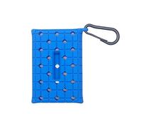Housse de Protection en Silicone pour Disque Dur SSD Portable pour Samsung T7/T7 Touch, Housse légère Anti-Rayures Souple avec Crochet, étui de Rangement Ultra Fin (T7 Blue)