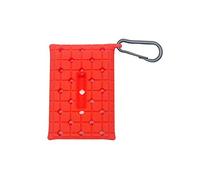 Housse de Protection en Silicone pour Disque Dur SSD Portable pour Samsung T7/T7 Touch, Housse légère Anti-Rayures Souple avec Crochet, étui de Rangement Ultra Fin (T7 Red)