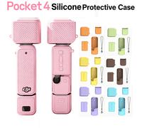 Housse de protection en silicone pour DJI Pocket 4, protection d'objectif, manchon anti-rayures, housse de préhension pour accessoires DJI Pocket 4