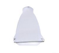 Housse de protection en silicone pour fer à repasser, résistante à la chaleur pour fers à vapeur et à sec, empêche les brûlures sur la laine de soie et le coton, installation facile, blanc, 23,5 x